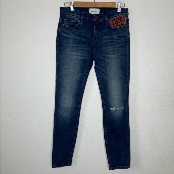 Current Elliot plaid pocket jeans - Picture 8 of 9